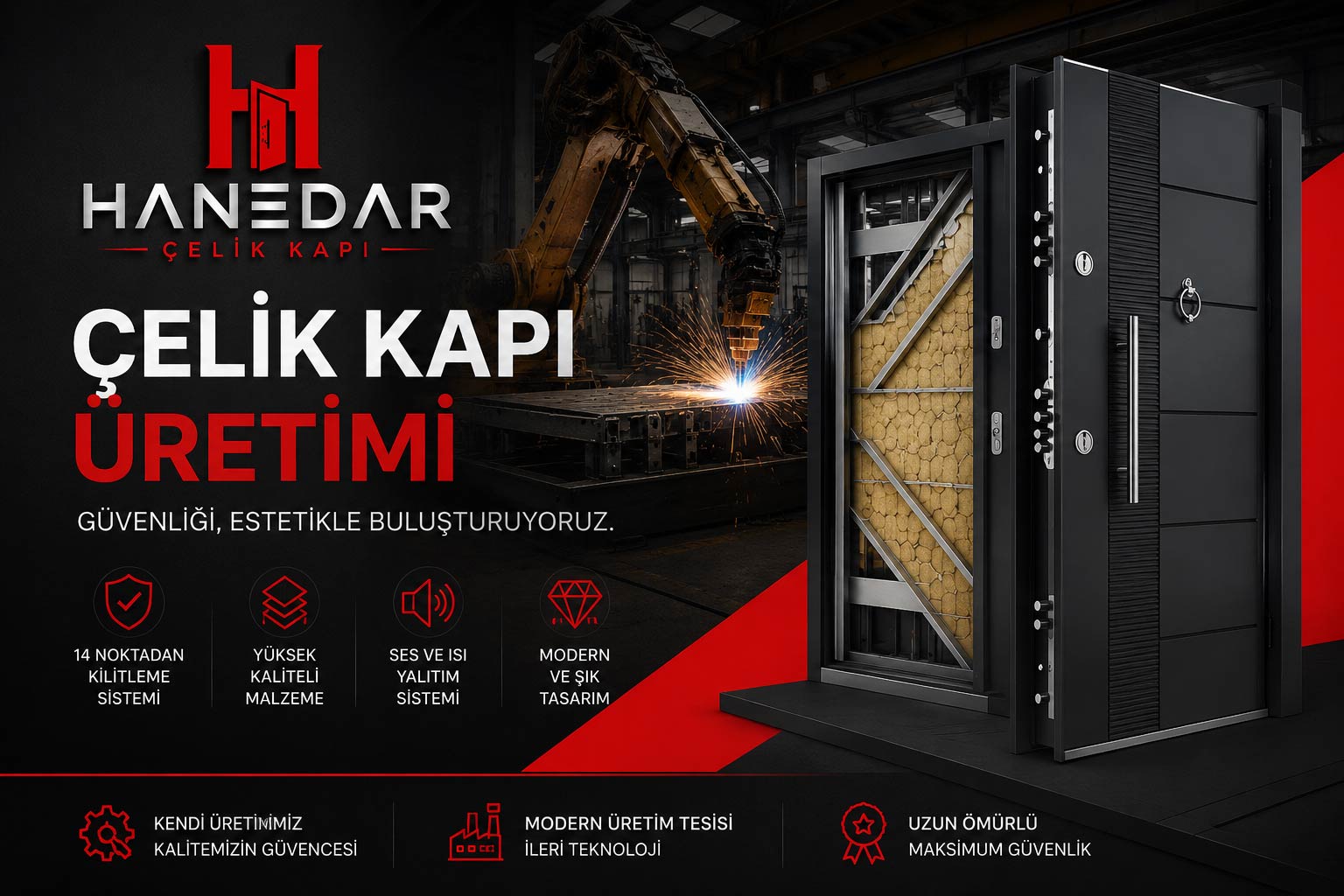 Çelik Kapı Üretimi